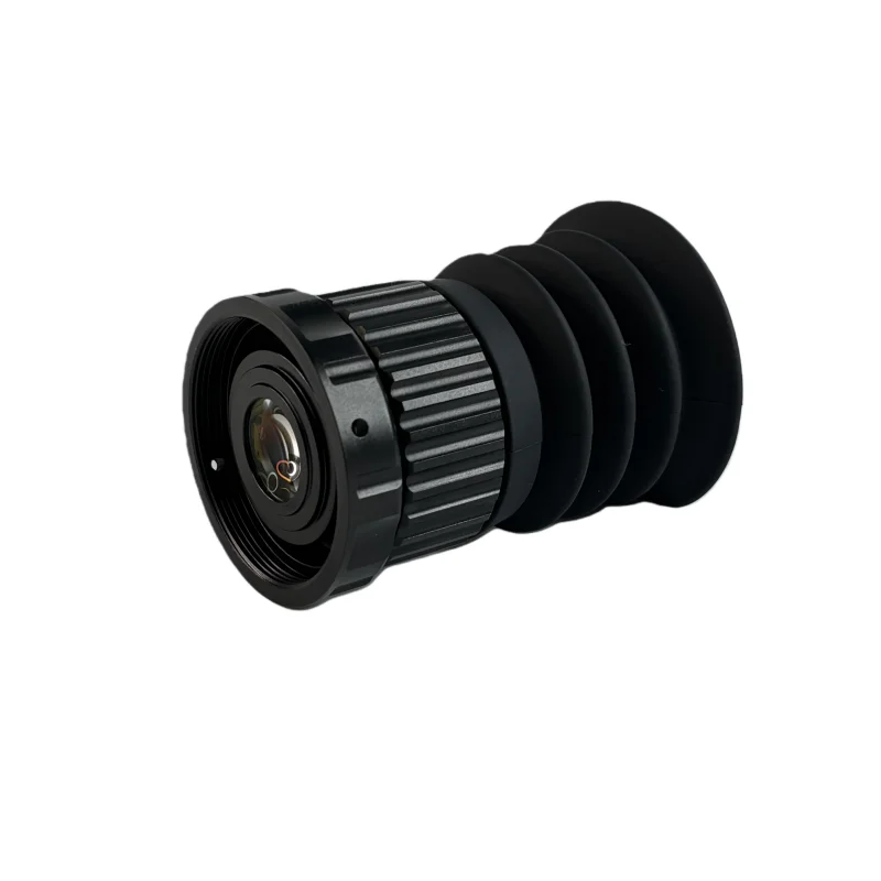Walan 12.5X High-Power Night Vision Eyepiece for 0.39-0.5" Displays - IP67 Waterproof, 6.4mm Exit Pupil, 46mm Eye Relief