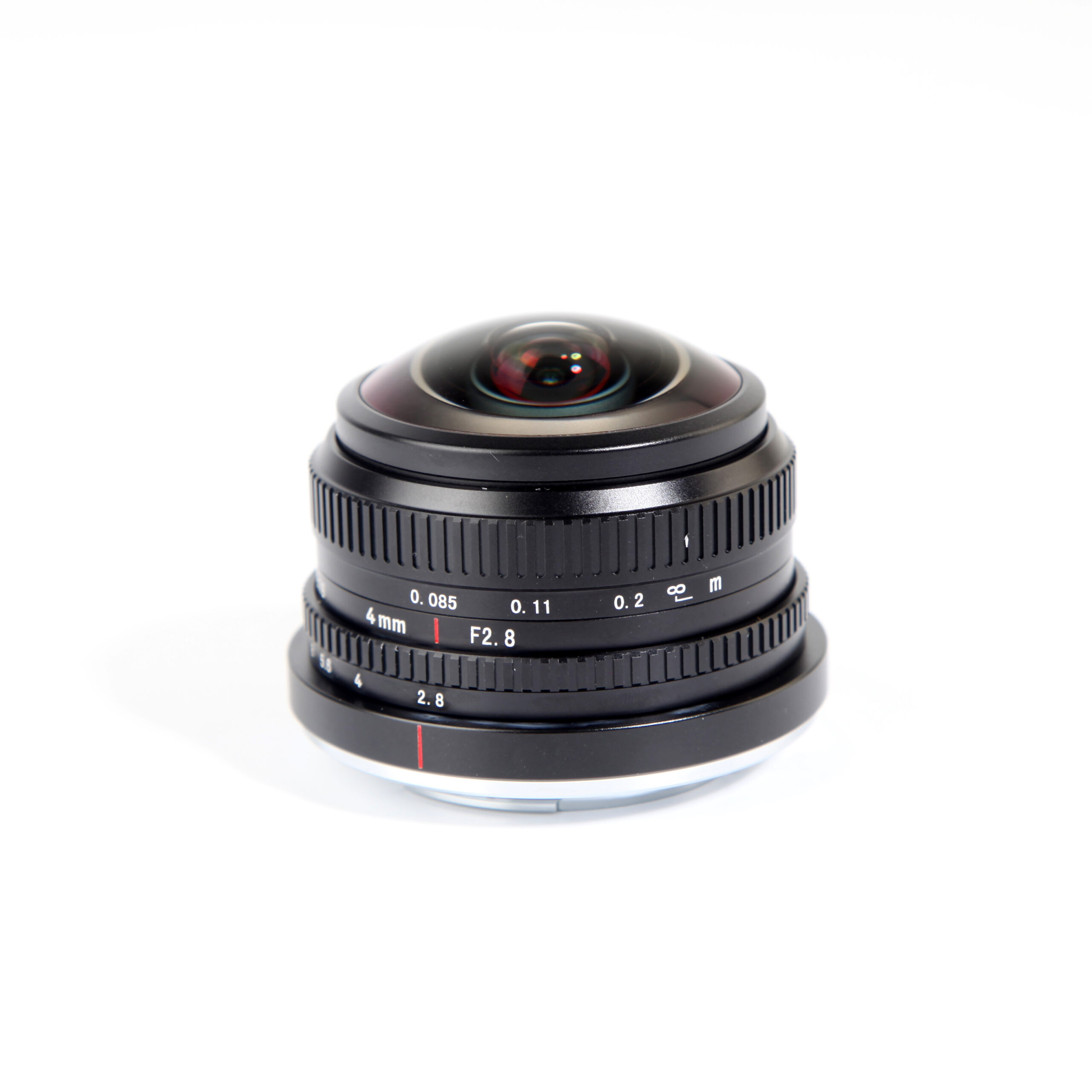 4mm F2.8 Circular Fisheye Lens, Ultra Wide Angle 225° for APS-C Mirrorless Cameras